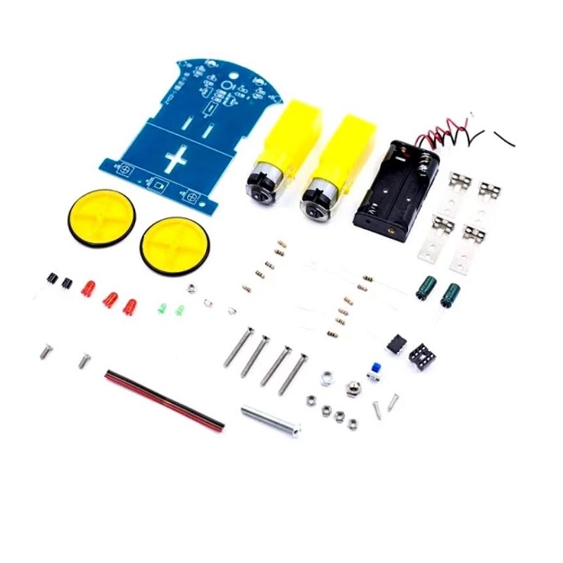 Sharvielectronics: Best Online Electronic Products Bangalore | DIY D2 1 Intelligent Line FollowerTracing Car Kit 1 | Electronic store in bangalore