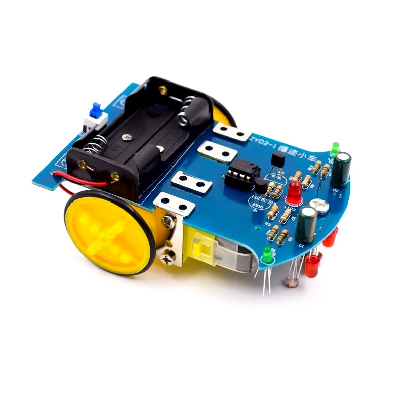 DIY-D2-1-Intelligent-Line-FollowerTracing-Car-Kit