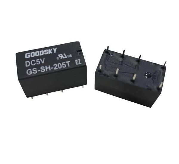 GS-SH-205T GOODSKY DPDT 12V 2A PCB Mount Relay Sharvielectronics