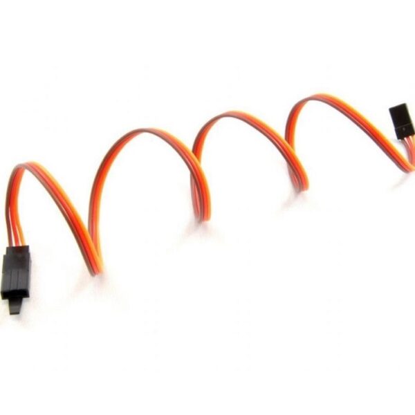 SafeConnect Flat 60CM 22AWG Servo Lead Extension (Futaba) Cable with Hook - 60 CM