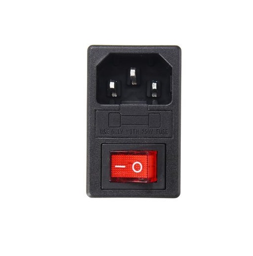 Sharvielectronics: Best Online Electronic Products Bangalore | AC 01 Socket 3 Pin AC Power Socket With Indicator Switch and Fuse Connector Socket Sharvielectronics 1 | Electronic store in bangalore