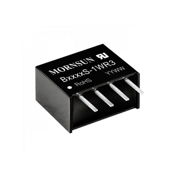B0505S-1WR3 Mornsun 5V to 5V 1 Watt DC-DC Converter Power Supply Module - Compact SIP Package Sharvielectronics