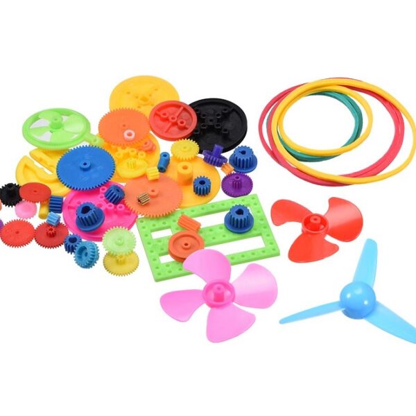 Colorful Plastic Motor Gear Assorted Kit_Sharvielectronics