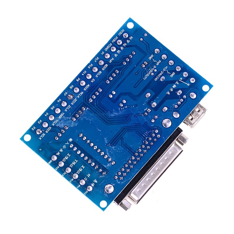Sharvielectronics: Best Online Electronic Products Bangalore | MACH3 Interface Board CNC 5 Axis With Optocoupler for Stepper Motor Driver and USB Cable Sharvielectronics | Electronic store in bangalore