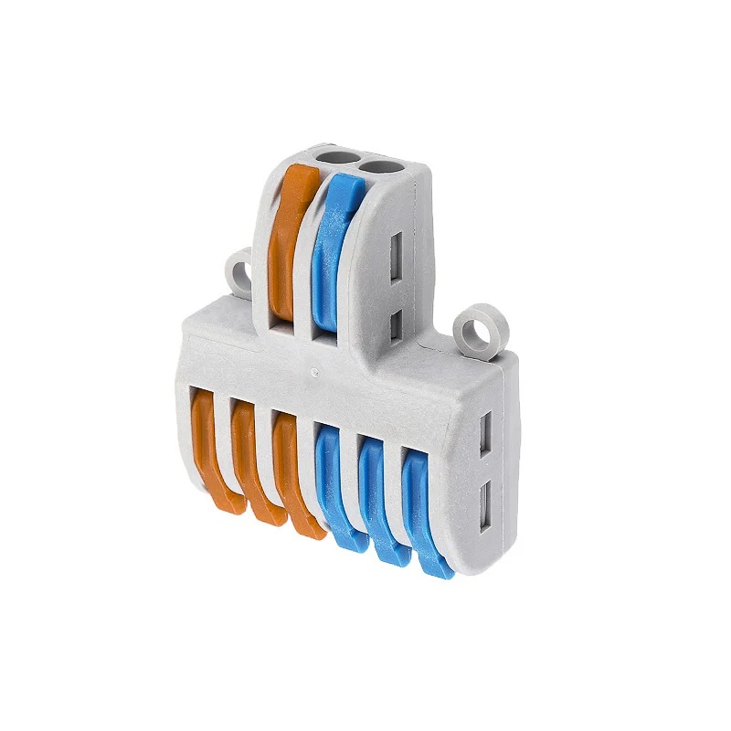 Spring Lever Terminal Block Electric Cable Wire Connector PCT-222 SPL-62 SPL-GSS 
