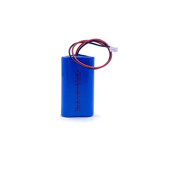 Lithium - Ion Rechargeable Battery 7.4V 2500 mAh -18650 Model