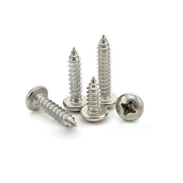 M8 SS 8X9.5 mm Self Tapping Philips Head Mounting Screw