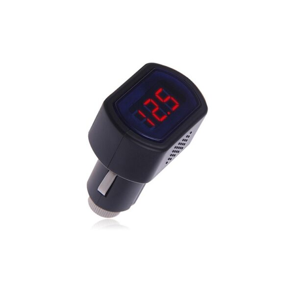 Mini Car LCD Battery Voltage Meter Monitor 12V Black-Sharvielectronics
