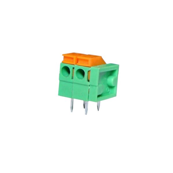 PFT H-5 - 2Pin Terminal Block PCB Straight Foot Connector - 5mm Pitch