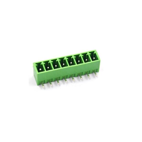 XY2500 8Pin Right Angle PCB Mount Male Terminal Block Connector 3.81 Pitch Sharvielectronics