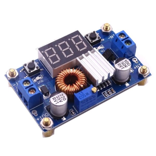 XL4015 5A Step Down Adjustable Power Supply with LED Voltmeter
