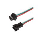 22 AWG JST SM 3 Pin Plug Male and Female Connector with 115 mm wire