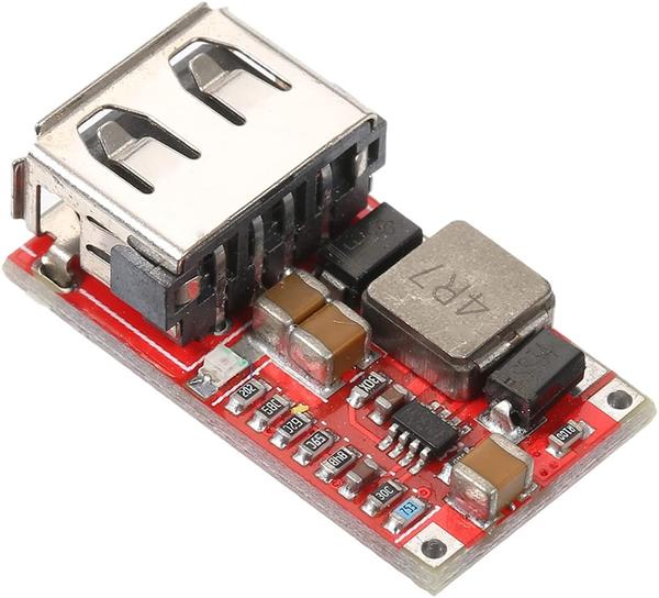 6-24V DC to DC-5V USB Output Step Down Power Charger with Adjustable Buck Converter