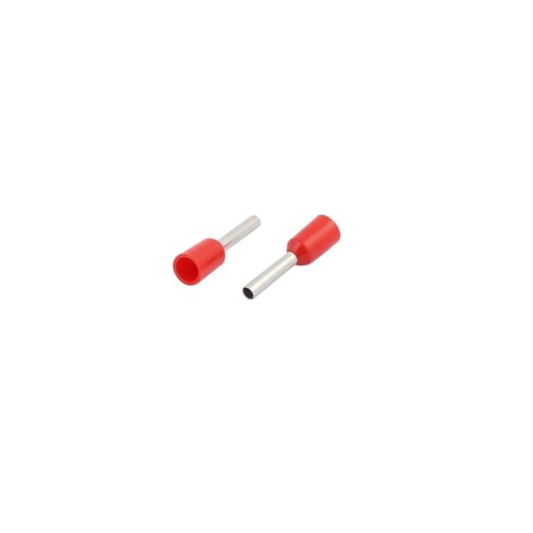 E1008 Red 1 sqr mm Wire Ferrule