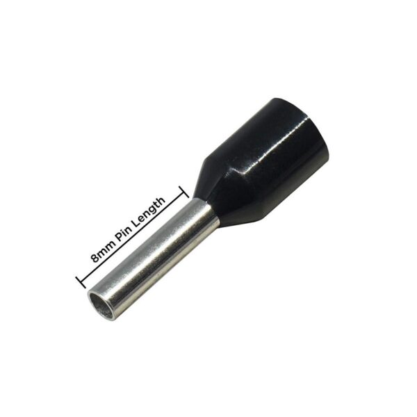 E1508 Black 1.5 sqr mm Wire Ferrule