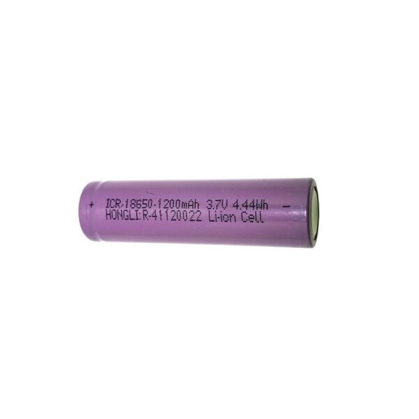 Lithium-ion 18650 3.7V 1200mAh Battery Cell