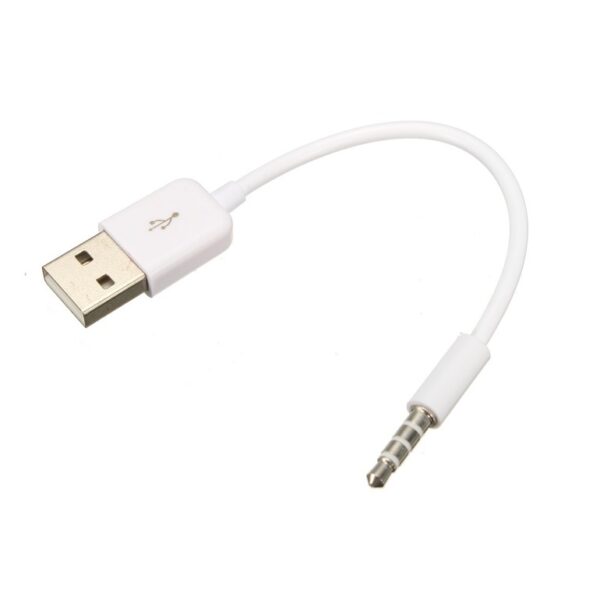 3.5mm Male AUX Audio Plug Jack To USB 2.0 Male Converter Sharvielectronics