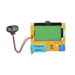 9V Battery Operated LCR-T4 12864 LCD Graphical Transistor Tester Resistance Capacitance ESR SCR Meter Sharvielectronics