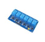 12V 6 Channel Relay Module With Optocoupler