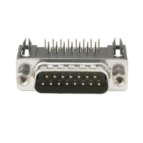 DB15 Male PCB Mount Right Angle Connector