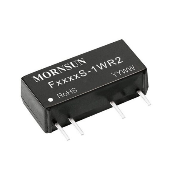 F2415S-1WR2 Mornsun 24V To 15V DC-DC Converter 1W Power Supply Module - Compact SIP Package