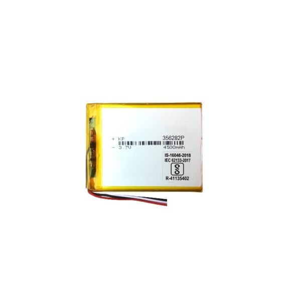 Lipo Rechargeable Battery-3.7V4500mAH KP-356282 Model