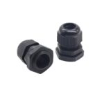 PG11 Gland - Waterproof IP68 Nylon Plastic Cable Gland Connector - Black