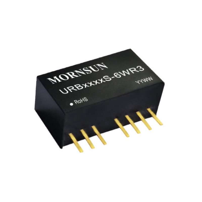 URB2405S-6WR3 Mornsun 24V To 5V DC-DC Converter 6W Power Supply Module - Compact SIP Package