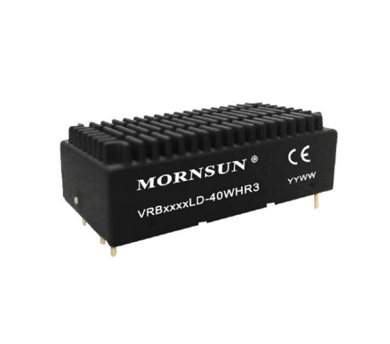 VRB4824LD-40WHR3 Mornsun 48V To 24V DC-DC Converter 40W Power Supply Module - Six Sided Metal Shielded Package