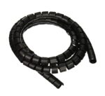 15mm Spiral Wrapping Band Black - 1 Meter
