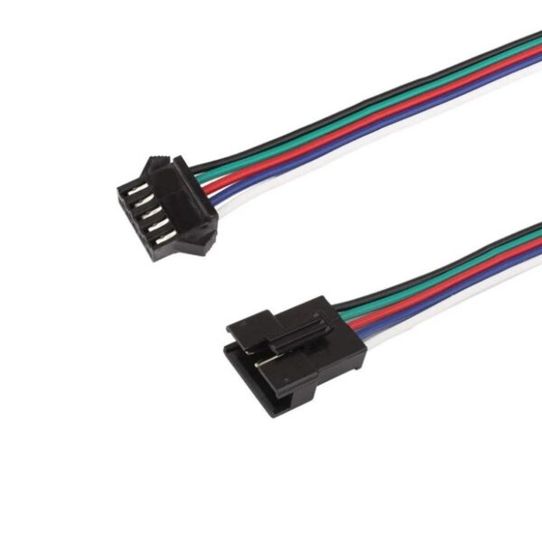 22 AWG JST SM 5 Pin Plug Male and Female Connector with 115 mm wire
