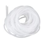6mm Spiral Wrapping Band White - 1 Meter