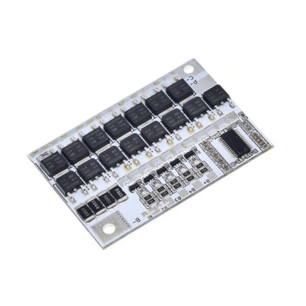 5S 100A LiFePO4 Battery Balance Charging BMS Protection PCB Board-White