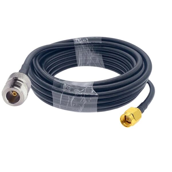 N Female TO SMA Male Connector With LMR200 Cable - 0.5 Meter