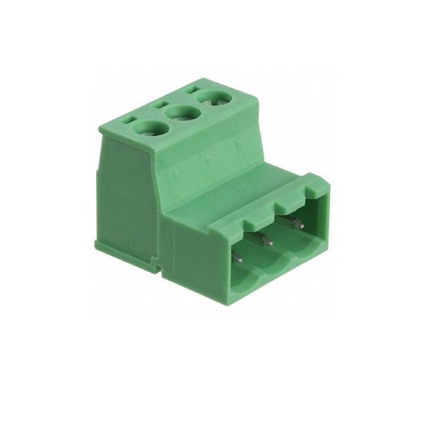 XY2500FR - 3 Pin Male Pluggable Screw Terminal Block Connector - 5.08mm Pitch