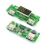 18650 5V 1A/2A Lithium Battery Digital Display With Dual Charging Module USB Output Band