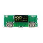 18650 5V 1A/2A Lithium Battery Digital Display With Dual Charging Module USB Output Band