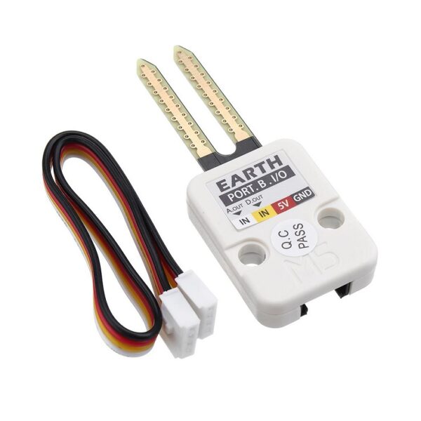 M5 Stack Earth Moisture Sensor Unit With Analog And Digital Output