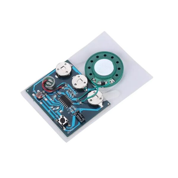 30S Sound Voice Music Recorder Board Photosensitive Wired Double Button Control Programmable Chip Audio Module