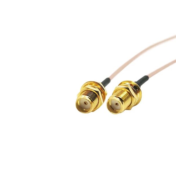 RF RG178 SMA Male to SMA Female Pigtail Antenna Low Loss Coaxial Cable – 0.5 Meter Cable Length