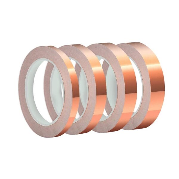 Single Sided Copper Foil Adhesive Tape - 12mm Width X 1 Meter Length