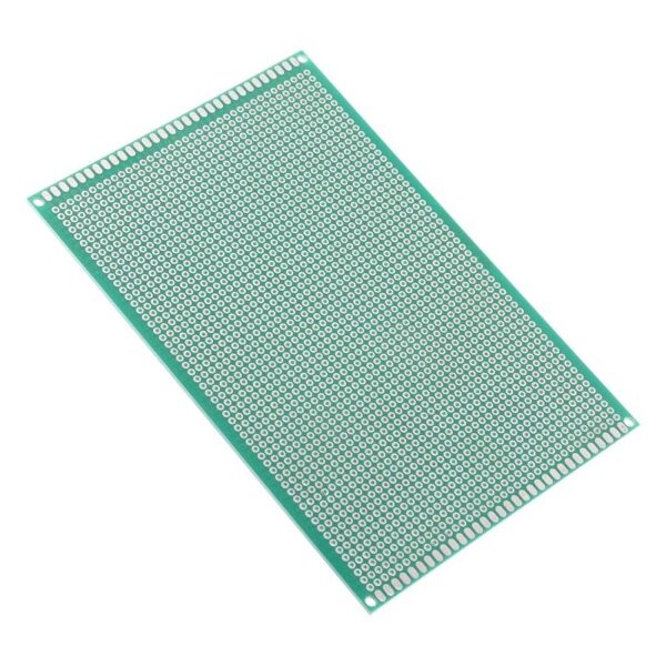 Single Sided Universal PCB Prototype Board-10X15 CM (3.9X5.9 Inch) Green