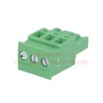 XY2500 3 Pin Straight Screw Terminal Block Female Connector 7.62mm Pitch