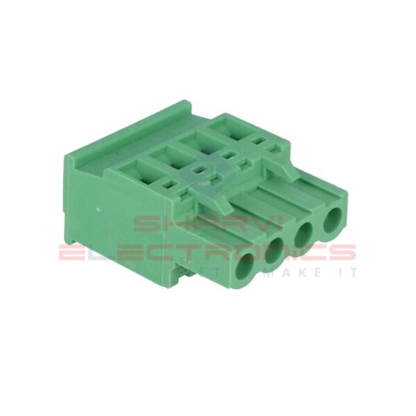 XY2500 4 Pin Straight Screw Terminal Block Female Connector 7.62mm Pitch