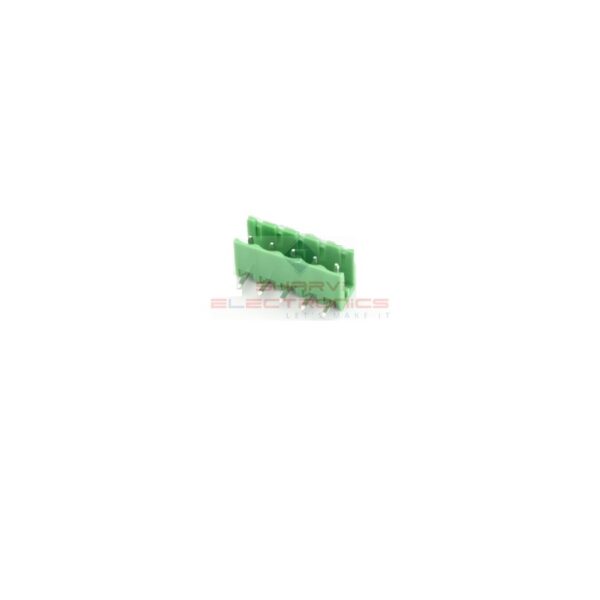 XY2500 5 Pin Right Angle PCB Mount Male Terminal Block Connector 7.62mm Pitch
