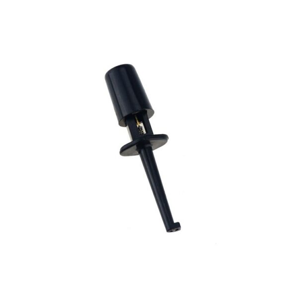 43mm Round Small Single Test Hook Clip Test Probe Black