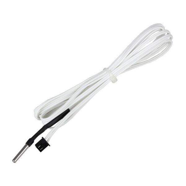 100k NTC Thermistor Probe With 2 Pin JST Connector - 1 Meter Cable