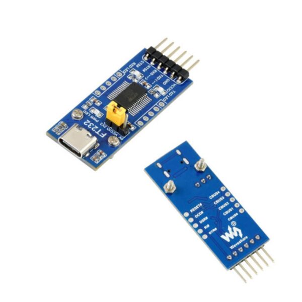 Waveshare FT232 USB UART Board (Type C) USB To UART (TTL) Communication Module