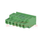 XY2500 6 Pin Straight Screw Terminal Block Female Connector 7.62mm Pitch