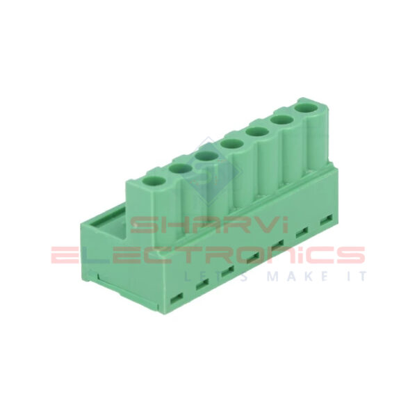 XY2500 7 Pin Right Angle Screw Terminal Block Female Connector 7.62mm Pitch